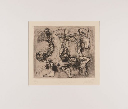 Thomas Gatzemeier | Chantant | 1995 | Radierung Kaltnadel 28,2 x 33,2 cm