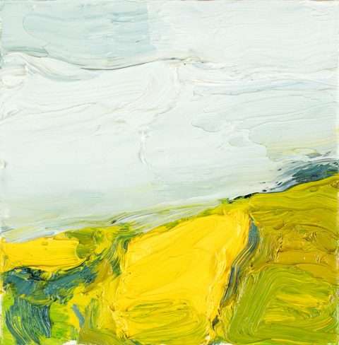 Torsten Ueschner Nr.116 2015 Öl auf Leinen 20 x 20 cm