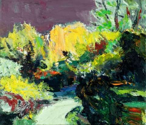 Torsten Ueschner Nr.26 2016 Öl Leinwand 60 x 70 cm