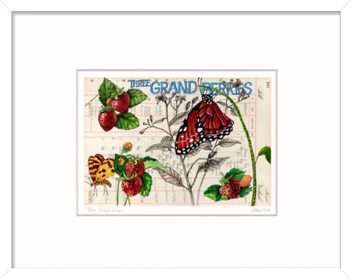 Grand Berries ist ein Kleines Kunstgeschenk mit Großer Wirkung, denn es ist farbenfroh und auf hochwertigem Papier mit lichtechten Pigmenten gedruckt. Bei uns portofrei und ohne Zusatzkosten. Schnell bei Ihnen.